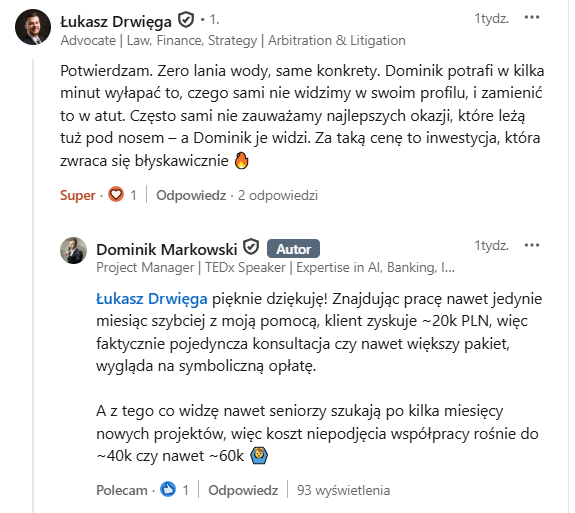 Opinia Łukasz Drwięga